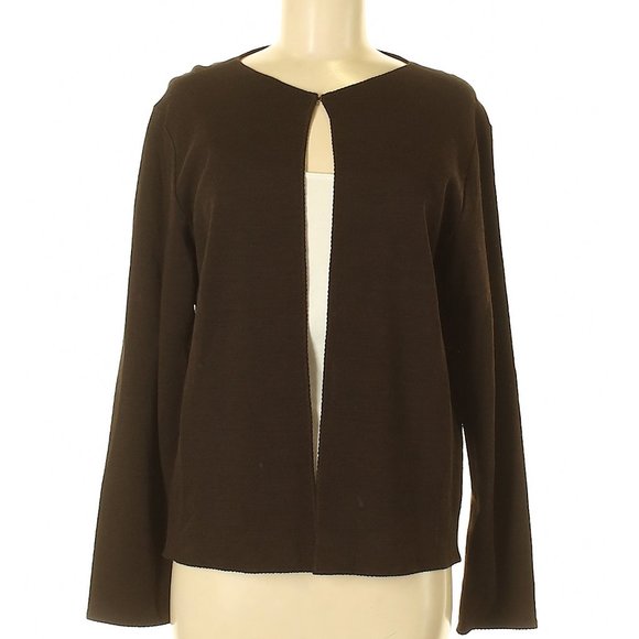Eileen Fisher Sweaters - EILEEN FISHER Fudge Brown All-Season Cardigan